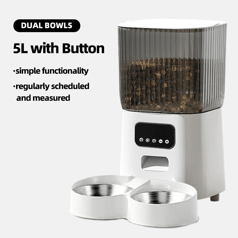 Pet Feeder 5L Automatic Feeding Machine