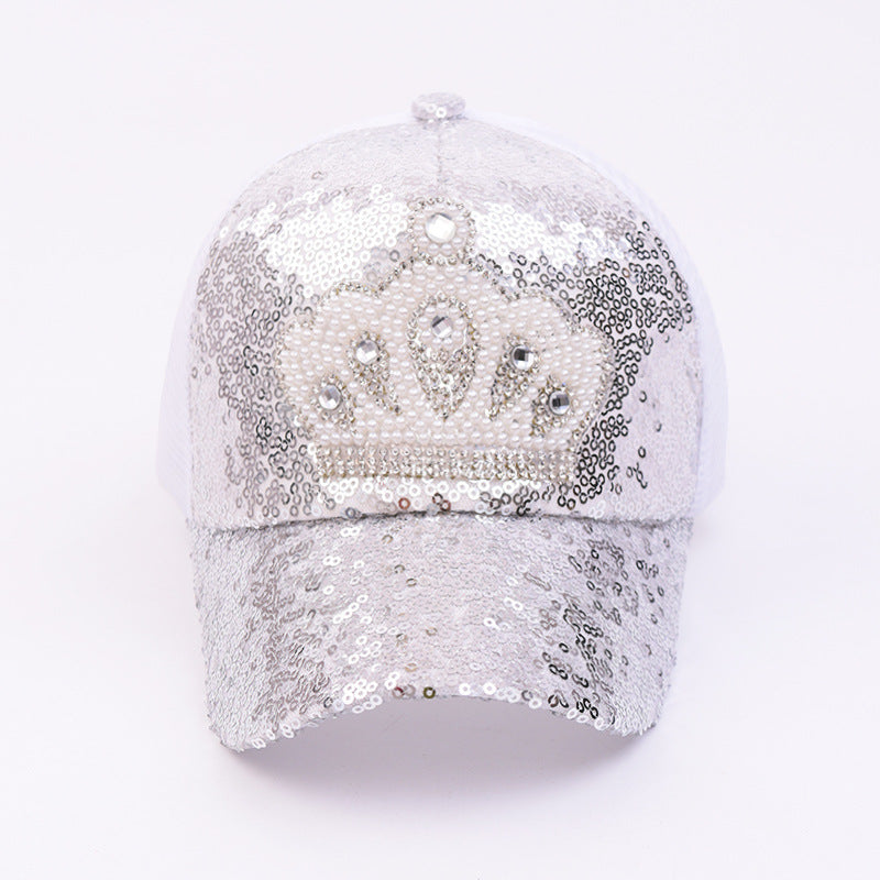 New Crown Princess Childrens Mesh Hat