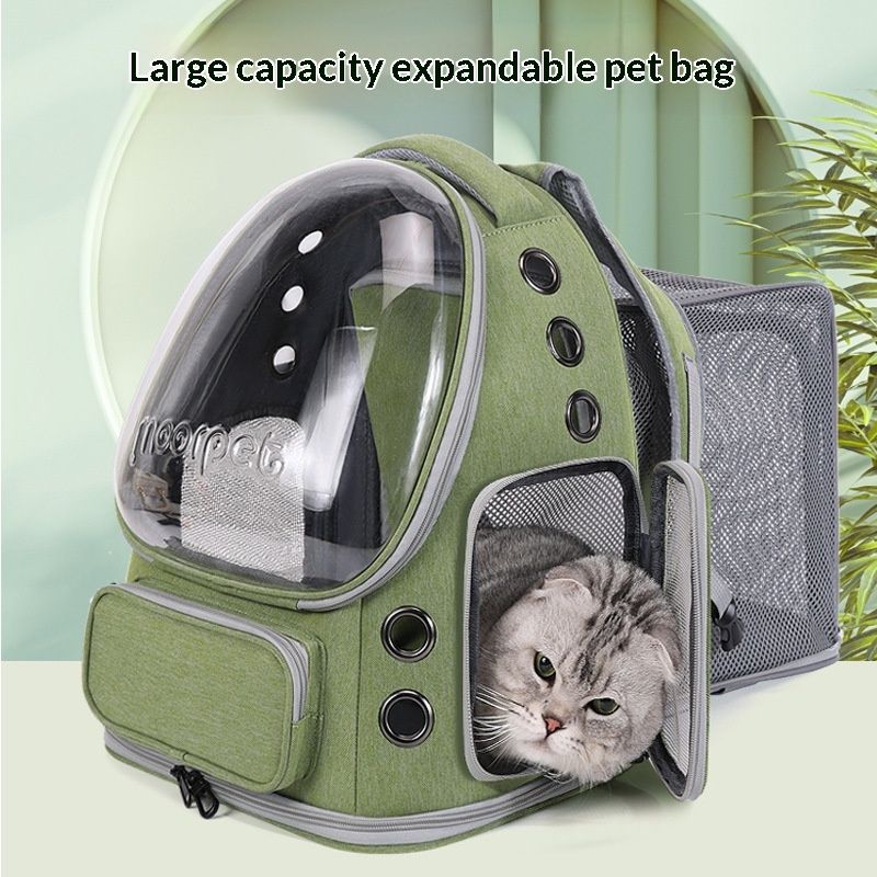 Portable Pet Carrier With Shoulder Straps