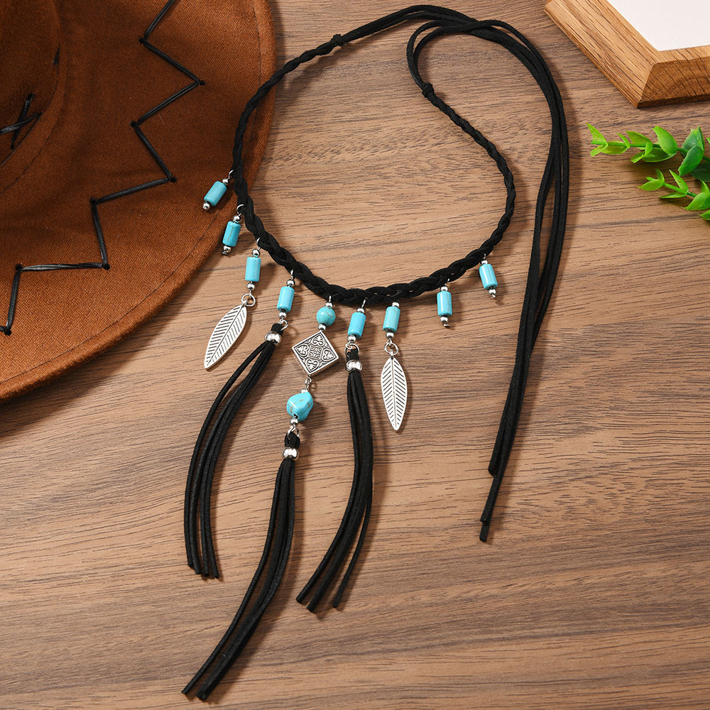 African Necklace Native American Accessories And Wildman Cosplay Props