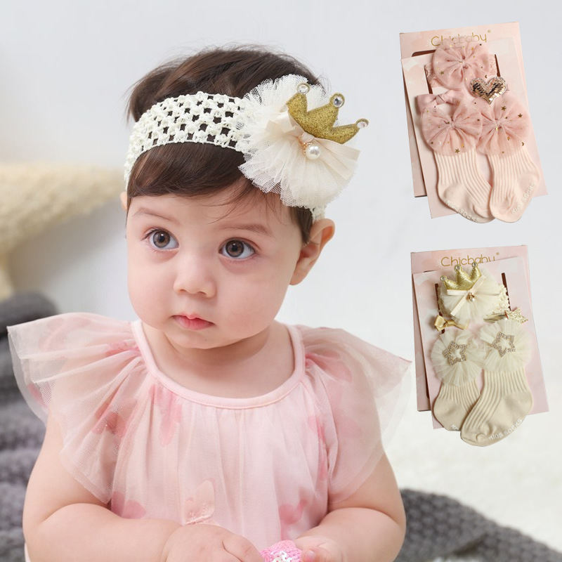 Bow Hair Ties Headbands Hair Clips Hairpins Socks