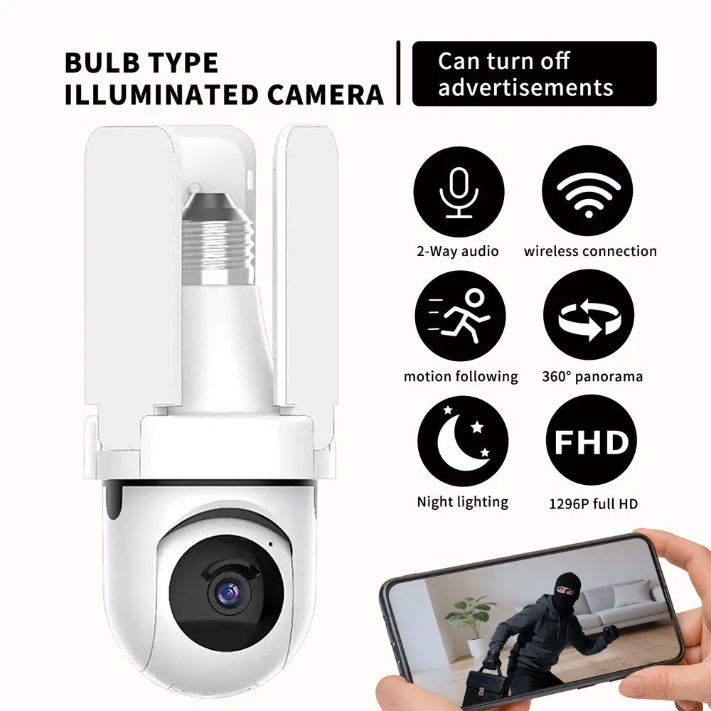 Multi Functional Three Leaf Fan Light Camera, High-definition Monitoring&soft Air Supply, Cross-border Smart Home Hot Item
