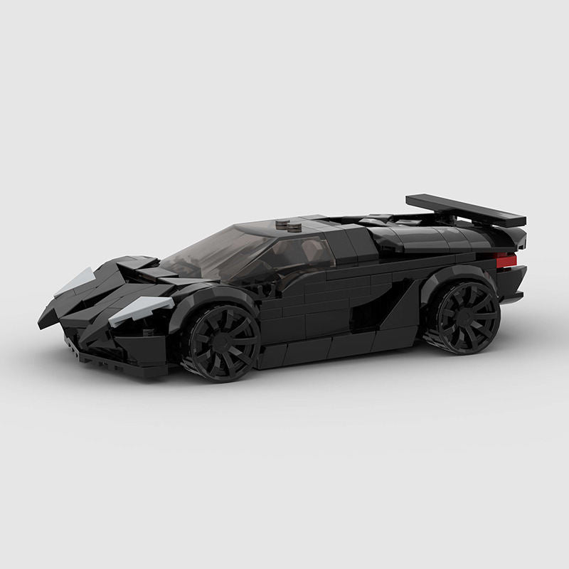 Speed Series 8-grid Racing Assembled Building Block Toys
