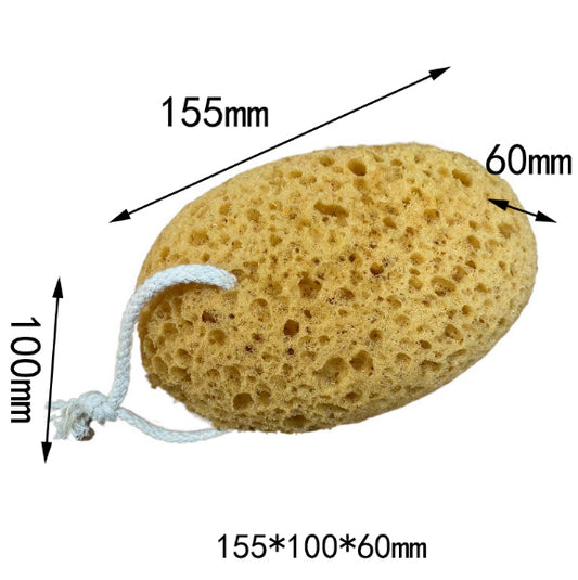 Bath honeycomb sponge-elliptical-polyurethane-1 piece