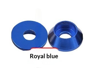 DIY 4WD Car Accessories Aluminum Alloy Washers With Countersunk Holes