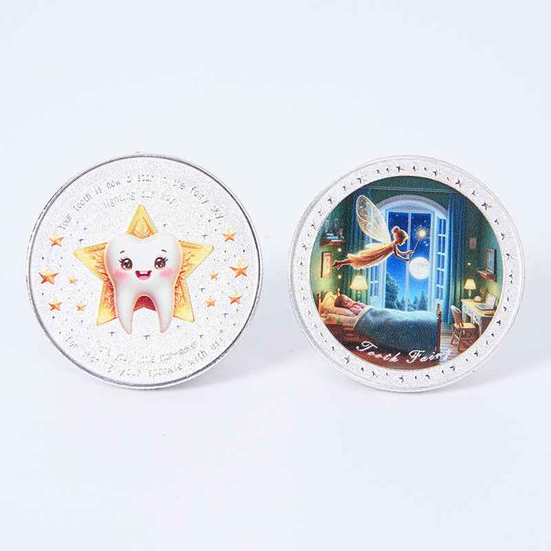 Tooth Fairy Tooth-Exchange Gift Commemorative Coin