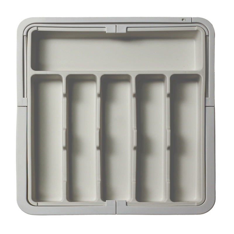 Kitchen Cutlery Compartment Storage Box
