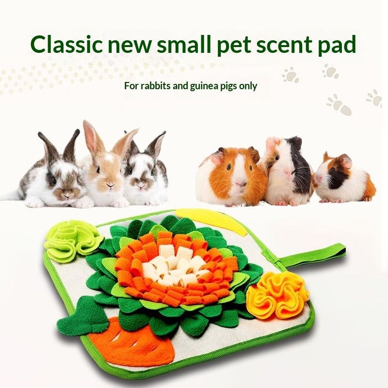 Upgrade Pet Sniffing Pad Rabbit Feeding Pad