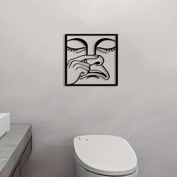 CIFbuy Funny Nose Picking Wall Art Trendy Home Decor For Holiday Gifts(TikTok, Temu Pick-up Service)