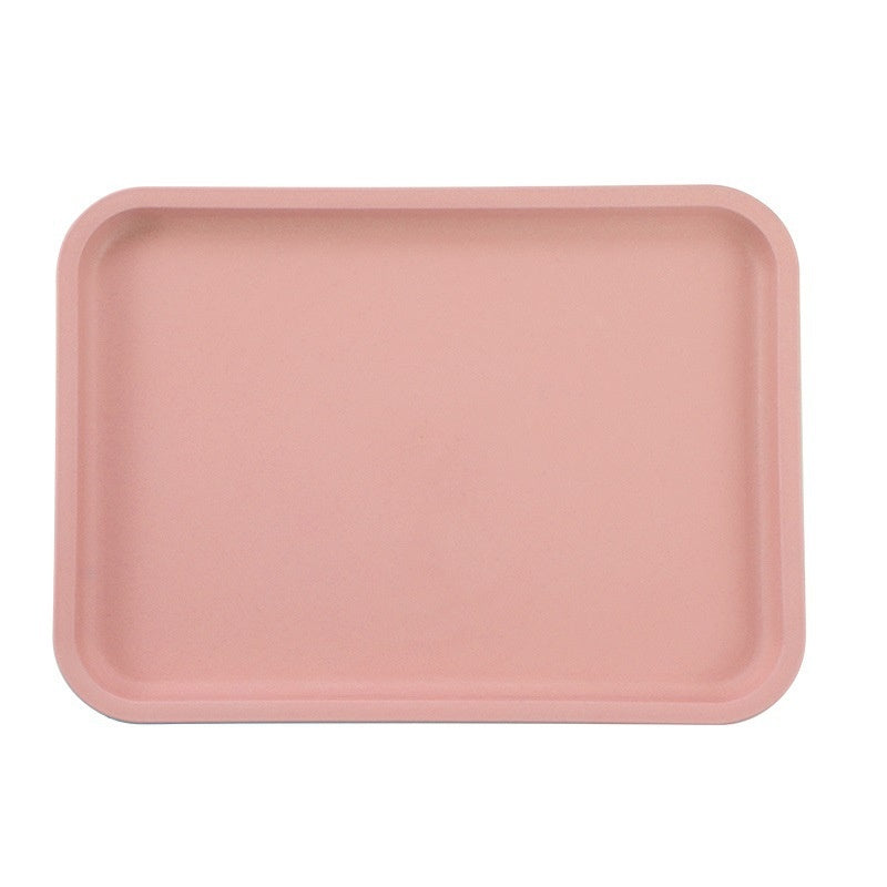 Nordic-style Tray Tea Tray Plastic Rectangular Living Room