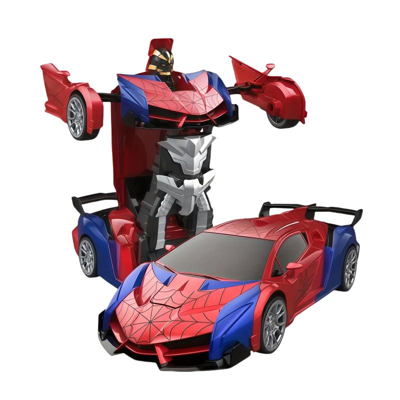 Multifunctional Transforming Vehicle Toy  Racing And Robot Modes  Perfect Gift For Kids