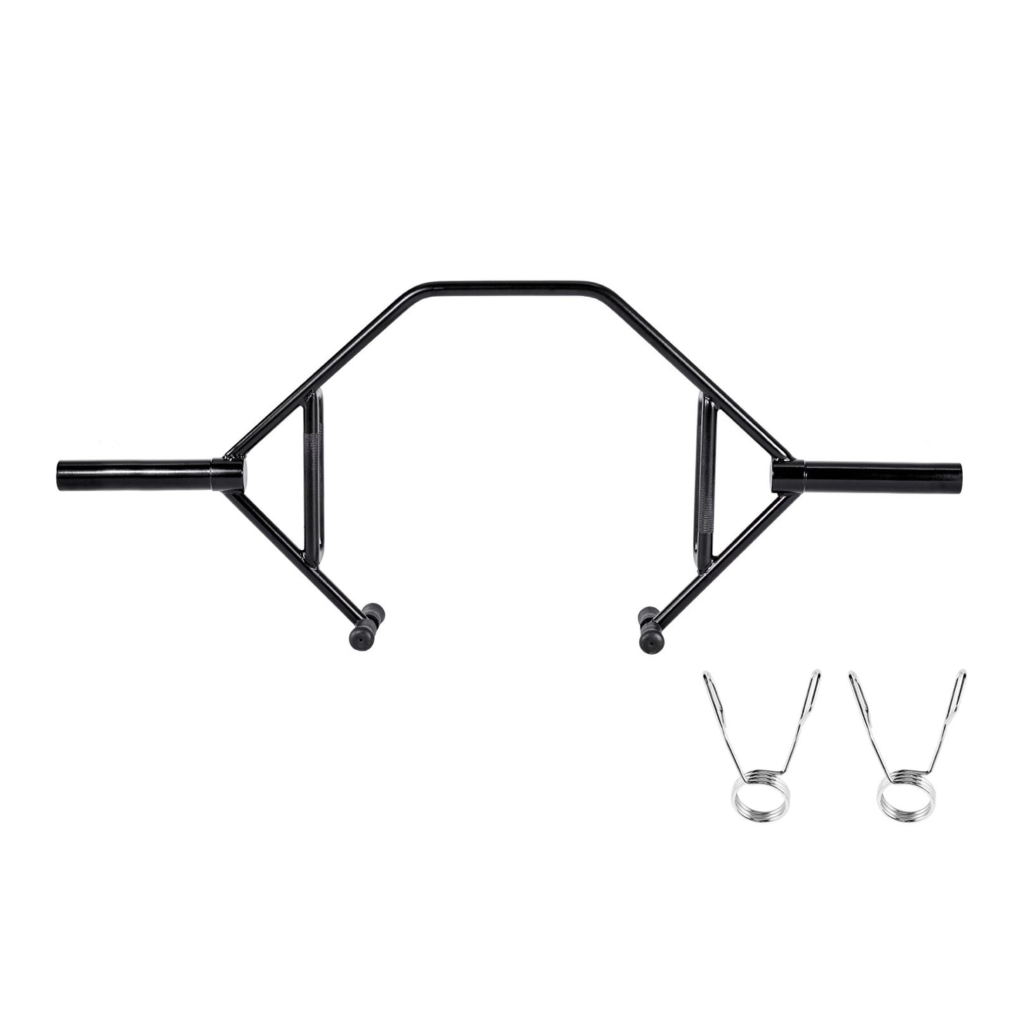 Trap Bar Hex Bar, Open-Ended Frame Hex Barbell, 2-Inch 800 LBS Capacity Shrug Bars With Knurled Grips, Weightlifting And Strength Training Equipment, Home Gym For Squats Deadlifts Shoulder Press