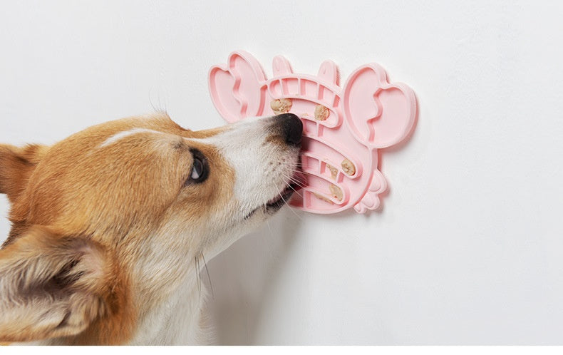 Lick Food Plate Pet Slow Food Plate Anti-choke Slow Feeding
