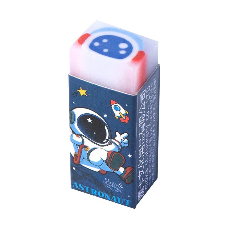 Cartoon Sandwich Funny Pet-Shaped Drawing Eraser For Students Stationery Prize
