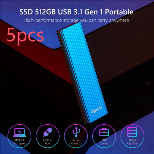 Portable Mobile Solid State Hard Drive