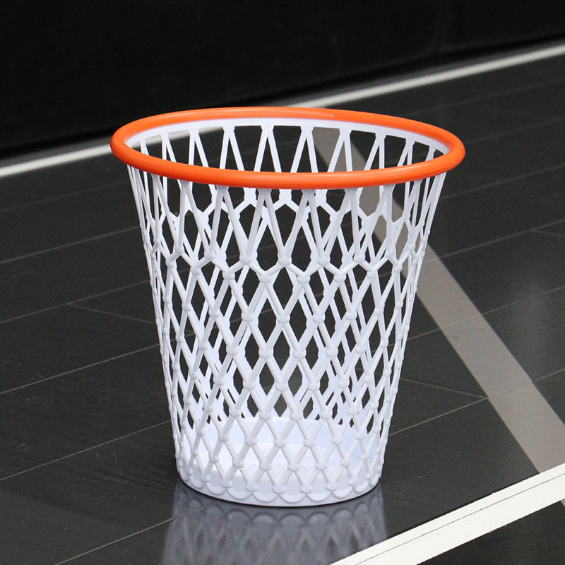 Basketball Storage Rack Trash Can Toys