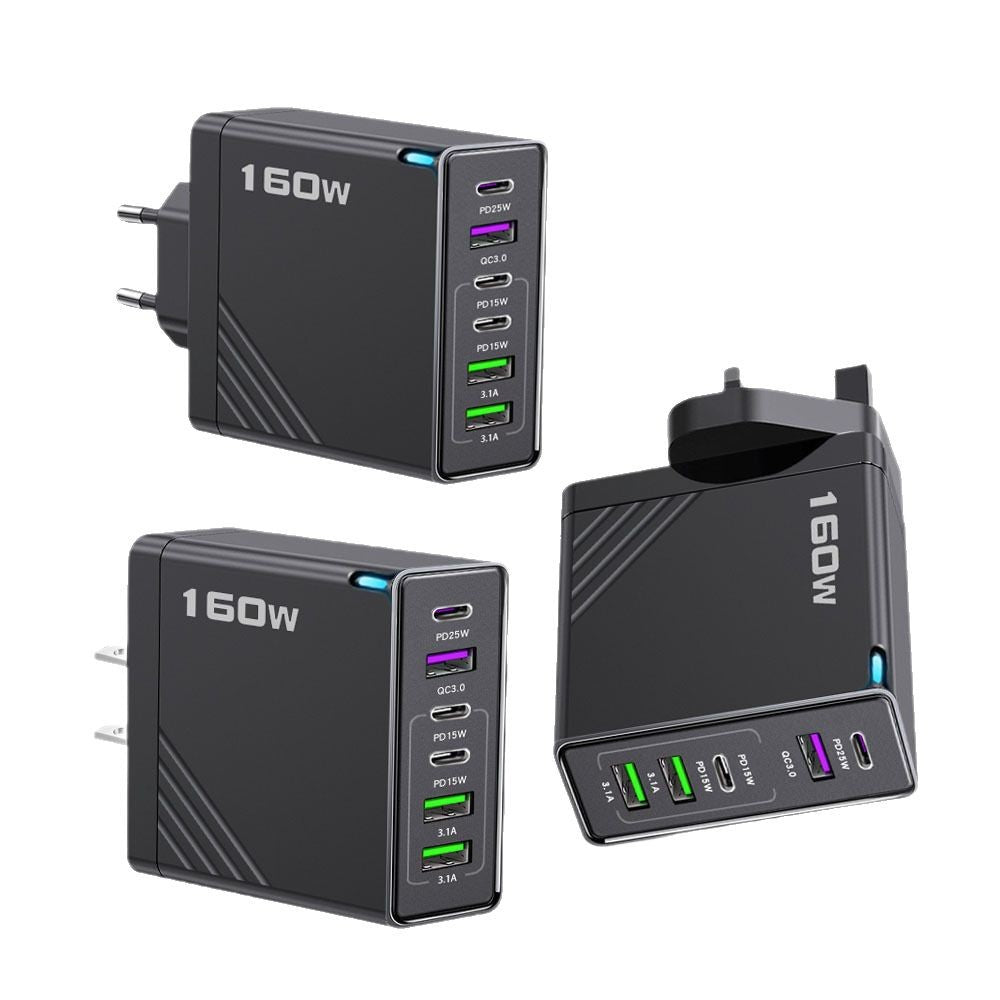 3PD 3USB Mobile Phone Charger 5V 3.1A Adapter