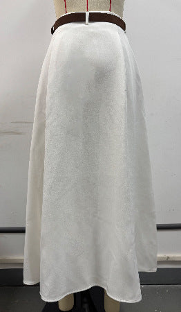 New Womens Light Luxury Elegant High End Long Skirt