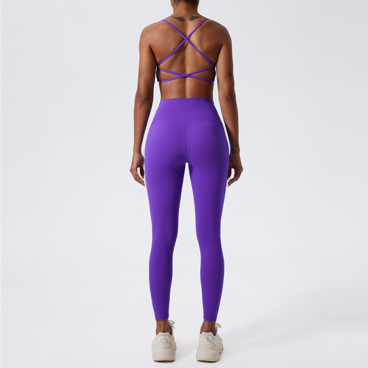 Nude Feel Yoga Suit Beauty Back Breathable Underwear Tight And Quick-drying