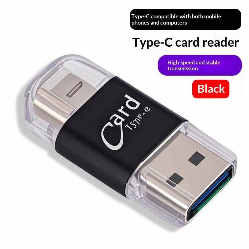 High-Speed 30 USB Card Reader Mobile Phone TF Memory Card Computer Camera OTG Adapter