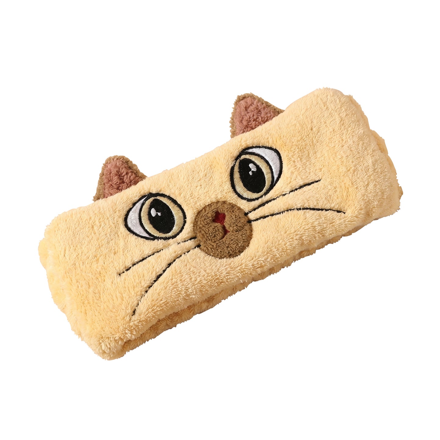 New Cartoon Cat Face-Washing Hairband Womens Toiletries-Only Headband