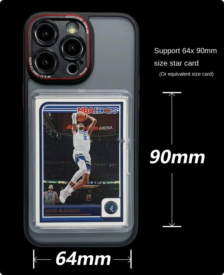 TPUPC Card Mobile Phone With Card Holder