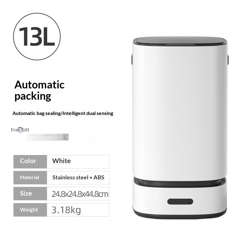 Fully Automatic Smart Sensor Trash Can For Home Use