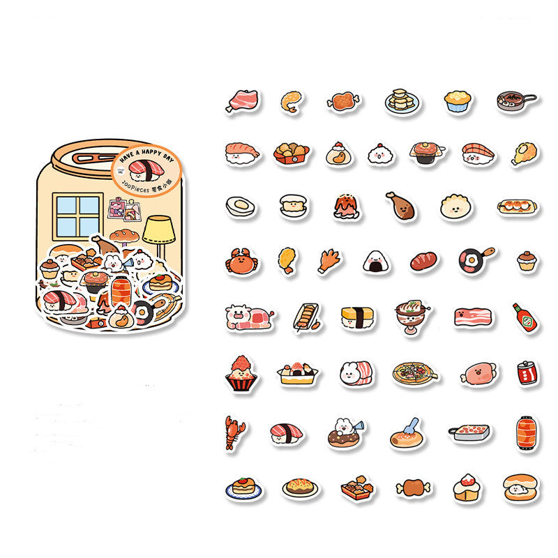 Lifestyle Series Hand Painted Stickers