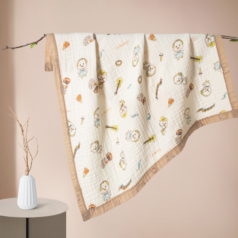 Baby Gauze Bath Towel Extra-thick Blanket