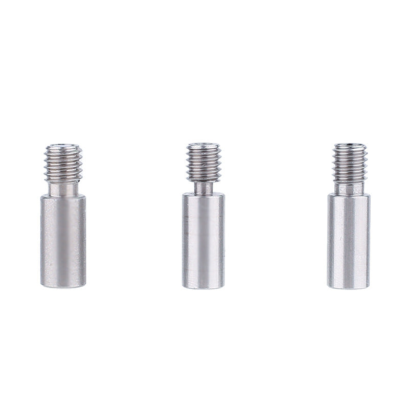 Single Head Double Color Throat DIY Stainless Steel Tube Feeding