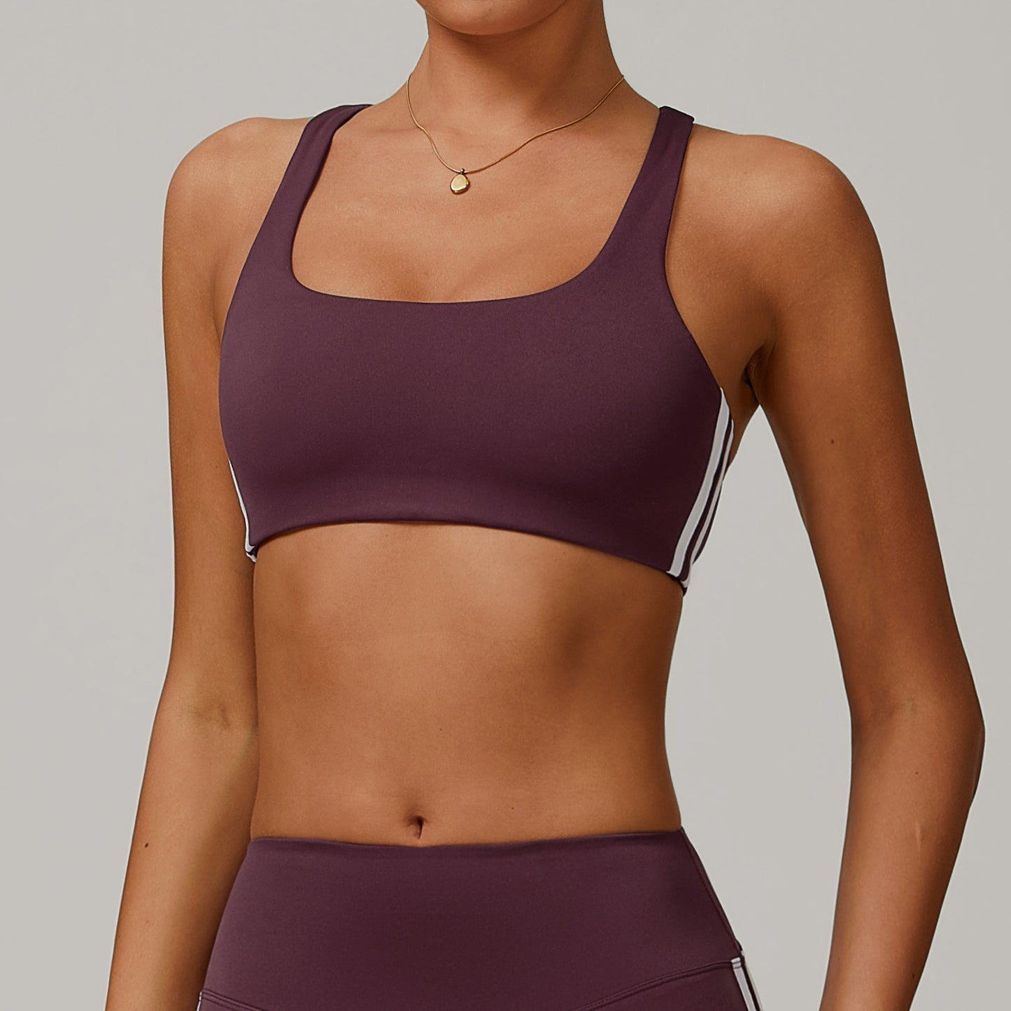 Nude Feel Yoga Bra Beauty Back Exercise Running Tight Underwear