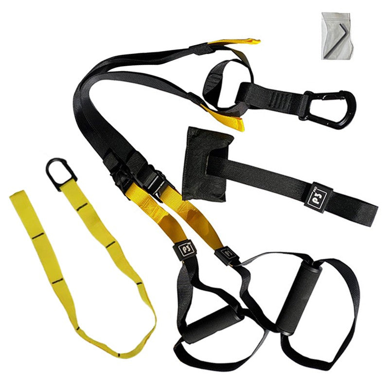 Suspension Resistance Band TRX Style Strap Adjustable Gym Fitness Pull Rope 6Pcs