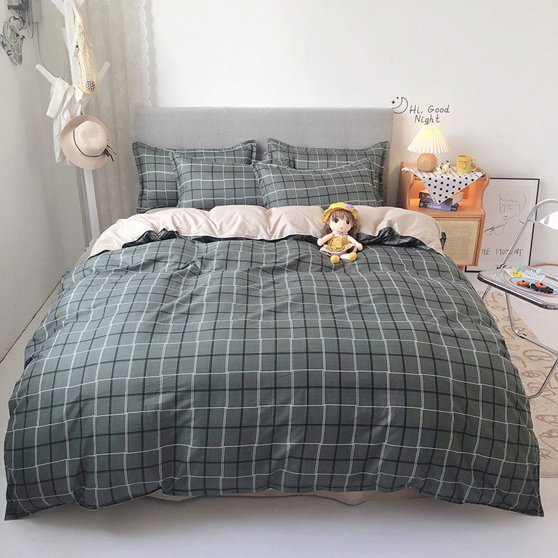 New Active Aloe Cotton Bed Four-piece Set