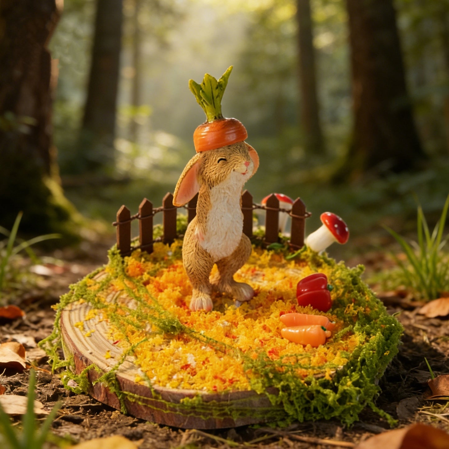 Creative Resin Rabbit Figurine Home Decor Gift