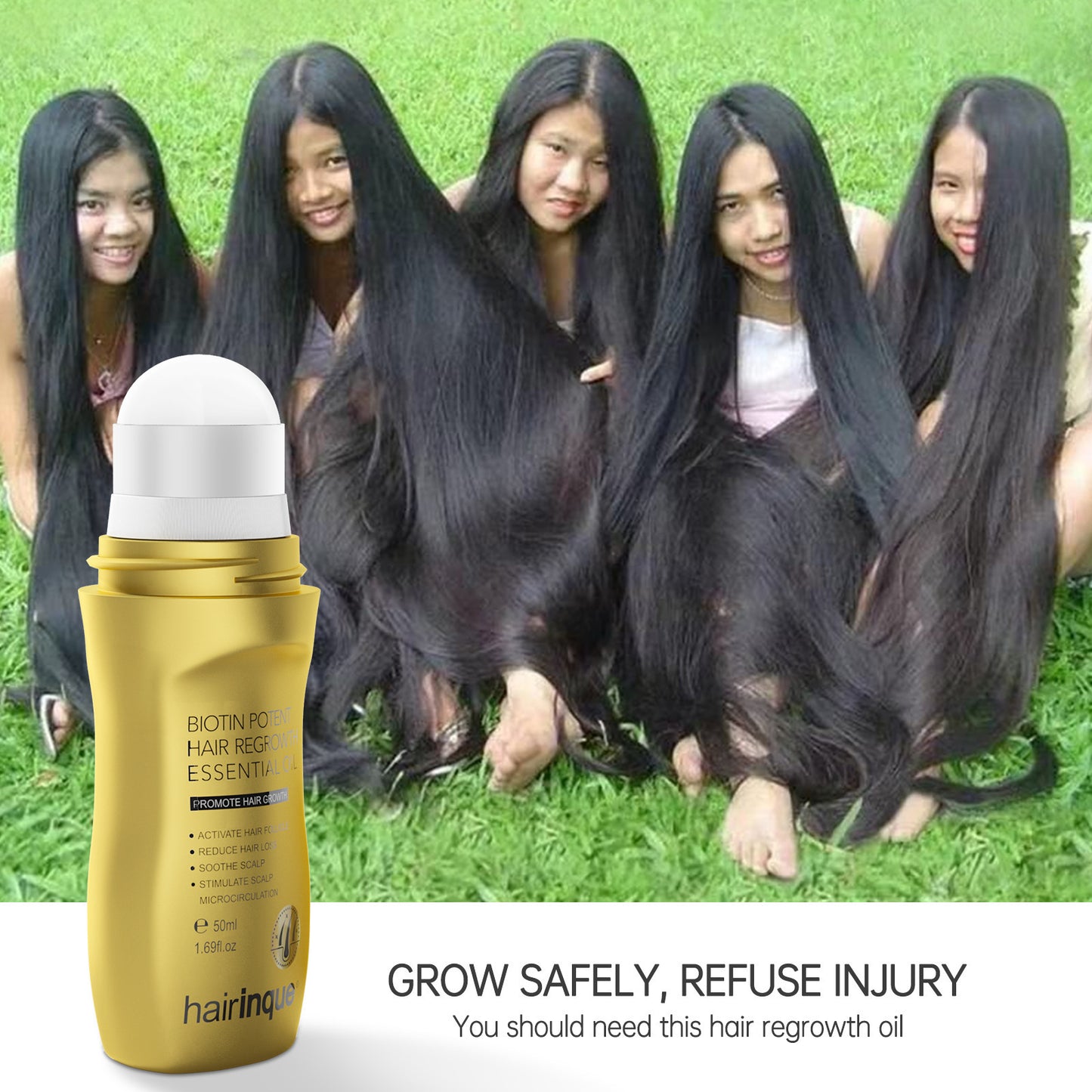Fluffy Hair-Nourishing And Hair-Caring Convenient Essential Oil
