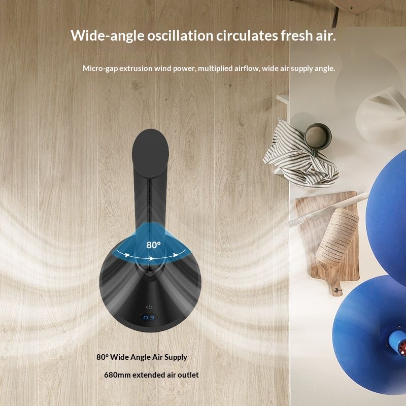 Dual-Mode Smart Bladeless Fan For Home Use