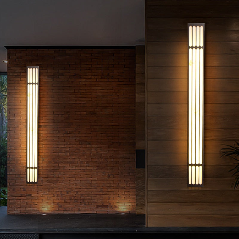 Large Outdoor Wall Lamp Waterproof And Minimalist Design Courtyard Light