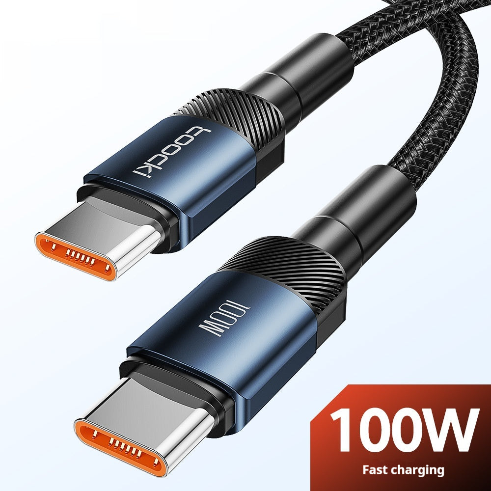 Aluminum Alloy Data Cable Type-C 5A Fast-Charging Cable