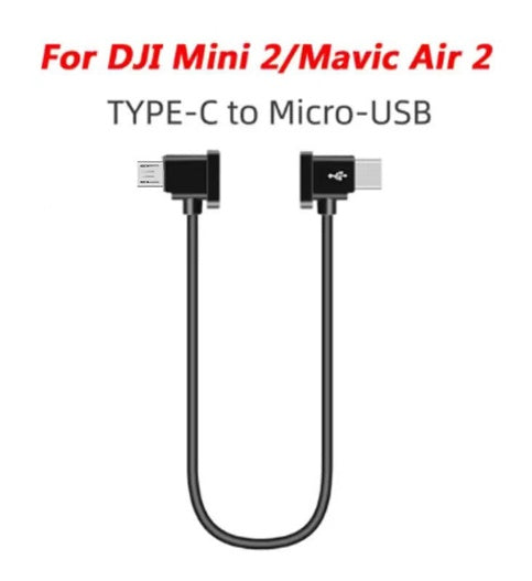 Drone Remote Control Data Cable Mobile Phone Remote Control Image Transmission Cable