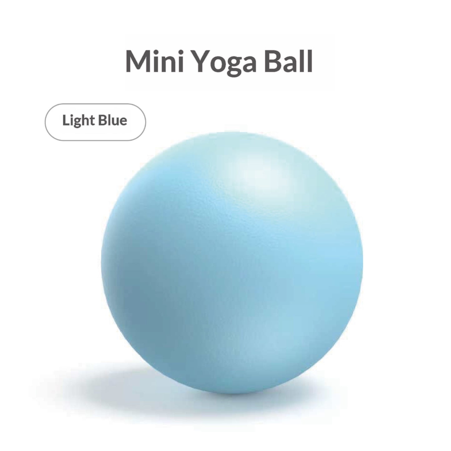 Pvc Explosion-proof Frosted 25cm Mini Gymnastics Balance Fitness Hip Ball