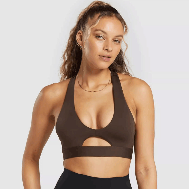 Fitness Hollow Out Elegant Yoga Tank Top Underwear