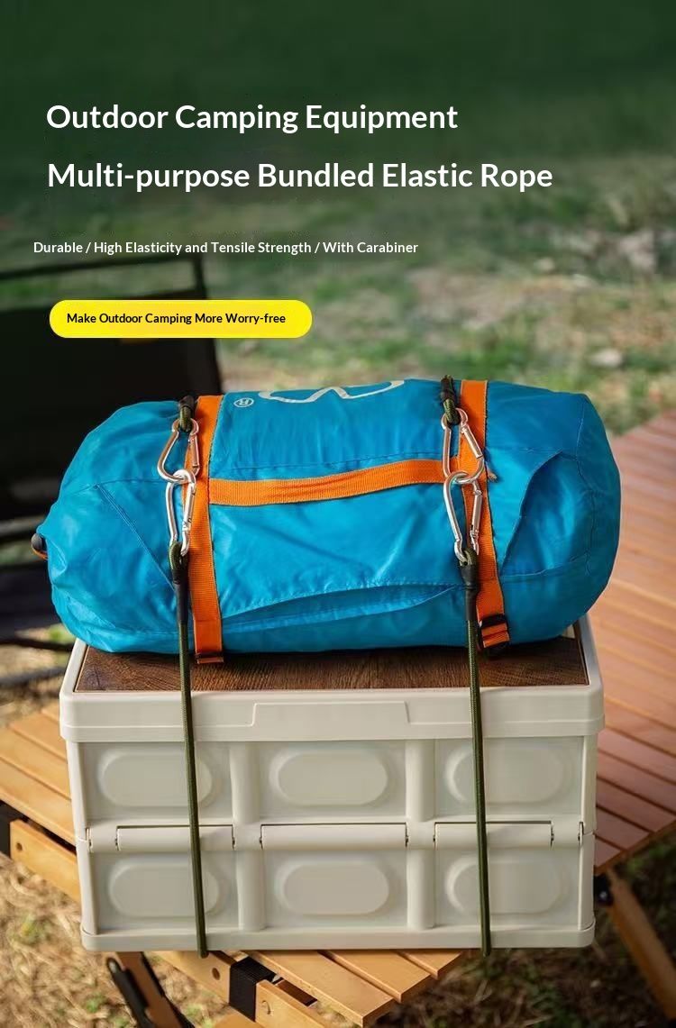 Outdoor Tent Rope Hook Camping Clothesline