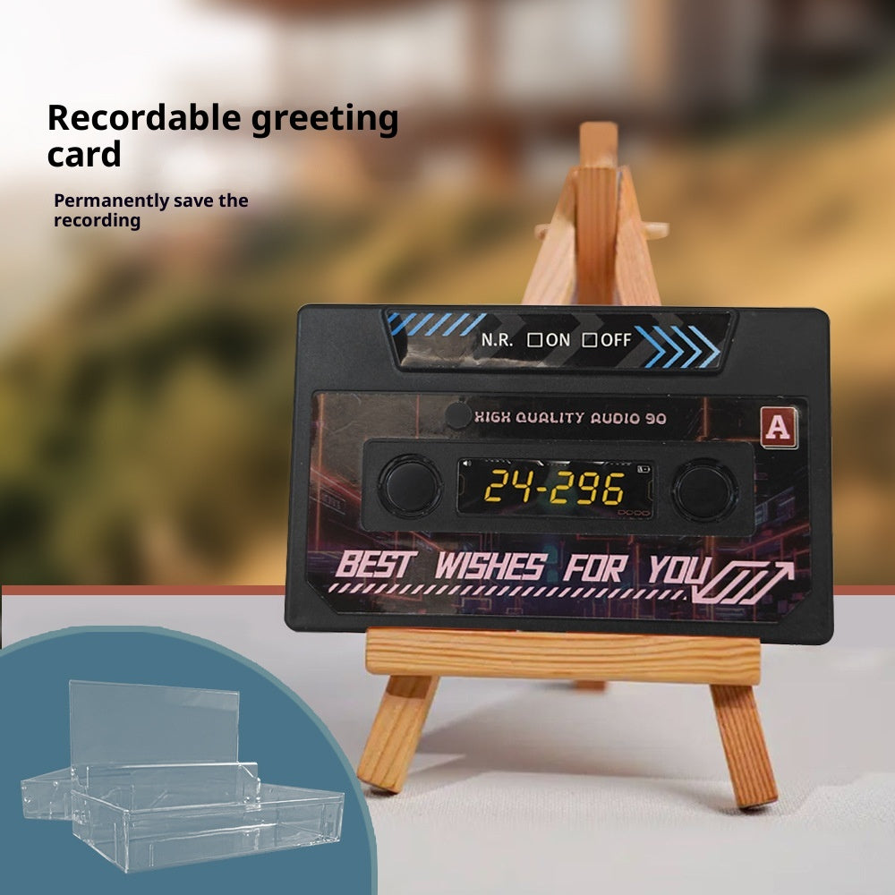 Charging Sound Recording Greeting Cards Birthday Tanabata Valentine's Day Confession
