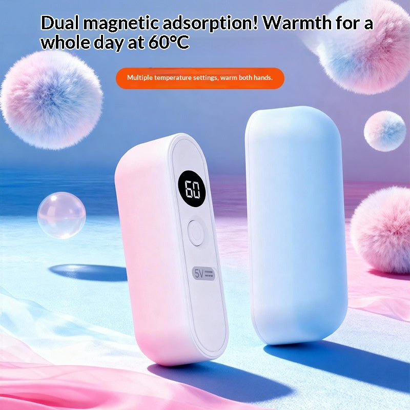 Portable Detachable USB Charging Magnetic Heating Hand Warmer