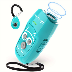 Anti Barking Device, Ultrasonic 3 In 1 Dog Barking Deterrent Devices, 3 Frequency Dog Training And Bark Control 16.4Ft Range Rechargeable With LED Light And Wrist Strap Christmas And Party Gifts