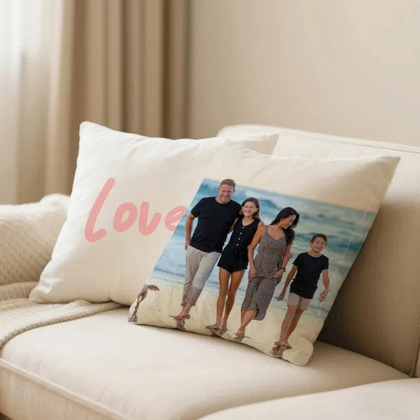 Custom Cushion Personalized Image Upload Fast Printing For Wedding For Pet Lovers - Must Upload The Image