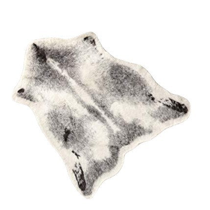 Light Luxury Floor Mat Cashmere-like Home Bedroom Cooling Bedside Blanket