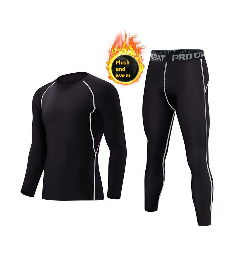 Fitness Tights Adult And Children Thin Fleece-lined