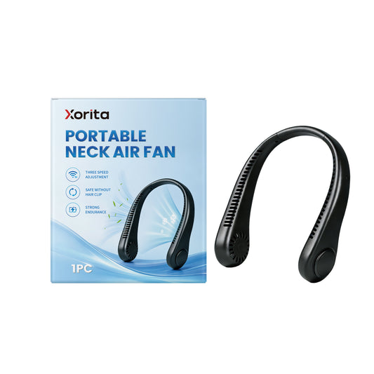 Xorita Lightweight Neck-Mounted Portable Fan For Daily Outdoor Activities To Cool The Body And Skin, Neck-Hanging Fan