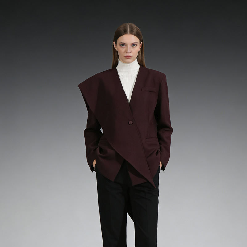 Korean-style Irregular Fashion Blazer For Women